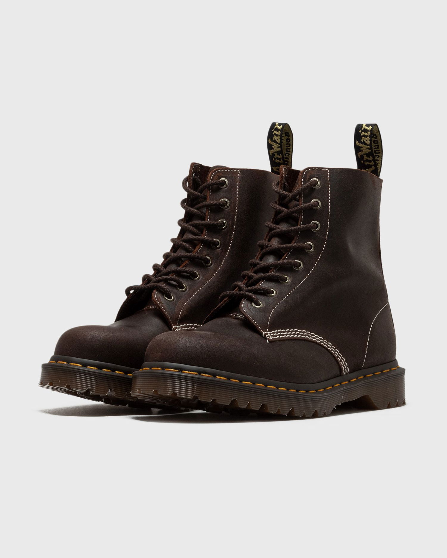 Sneakers og sko Dr. Martens 1460 Wax Commander Boot Sneakers in Rustric Brown Brun | 31859749, 1