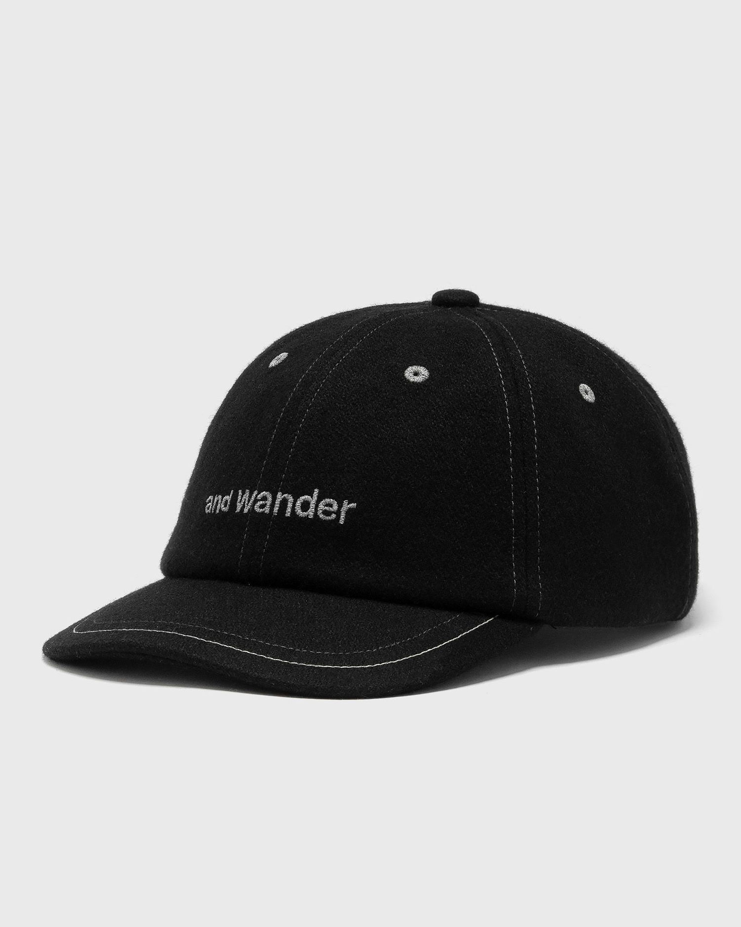 Kasket and wander Wool Melton Cap Sort | 5744986345-010, 0
