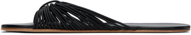 Tilbehør The Row The Row Sara Slide Sandals Sort | F1617-W180, 2