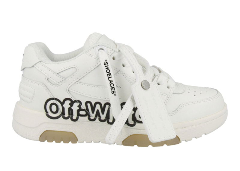 Sneakers og sko Off-White Out Of Office OOO "" Low Tops White Black W Hvid | OWIA259SLEA0010110, 0