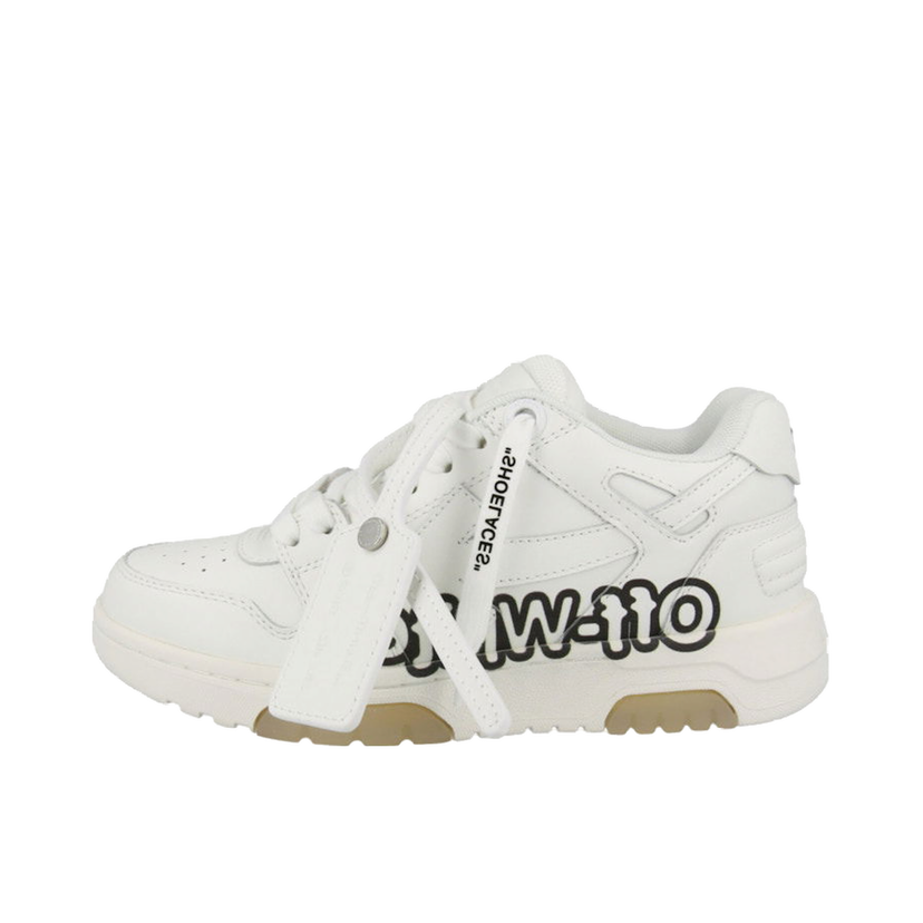 Sneakers og sko Off-White Out Of Office OOO "" Low Tops White Black W Hvid | OWIA259SLEA0010110