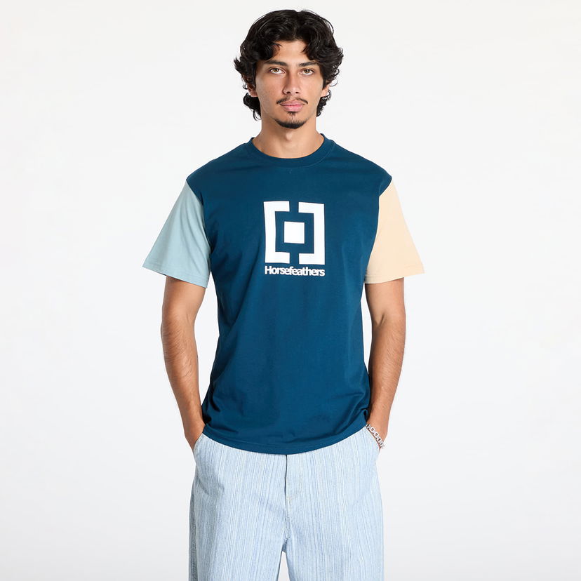 T-shirt Horsefeathers Base T-Shirt Multicolor III M Mørkeblå | SM1345E