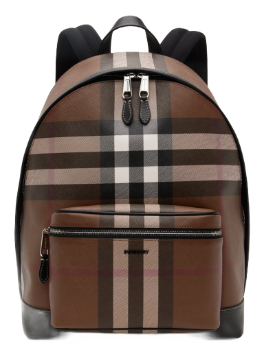 Rygsæk Burberry Check Brun | 8051414