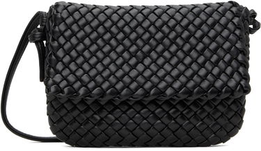 Skuldertaske Bottega Veneta Bottega Veneta Cobble Intrecciato Messenger Bag Sort | 804457-V01D1-8425, 0