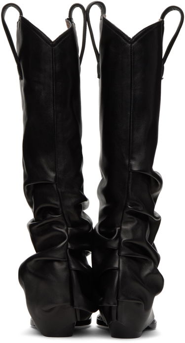 Kjole R13 R13 Mid Cowboy Sleeve Boots Sort | R13S0107-S001A, 1