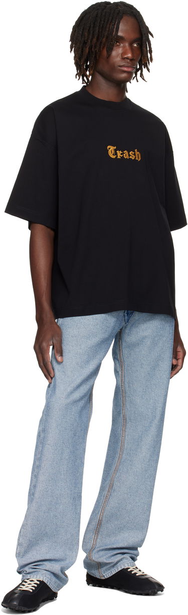T-shirt VETEMENTS VETEMENTS 'Trash' Embroidered T-Shirt Sort | UH76TR540B, 3