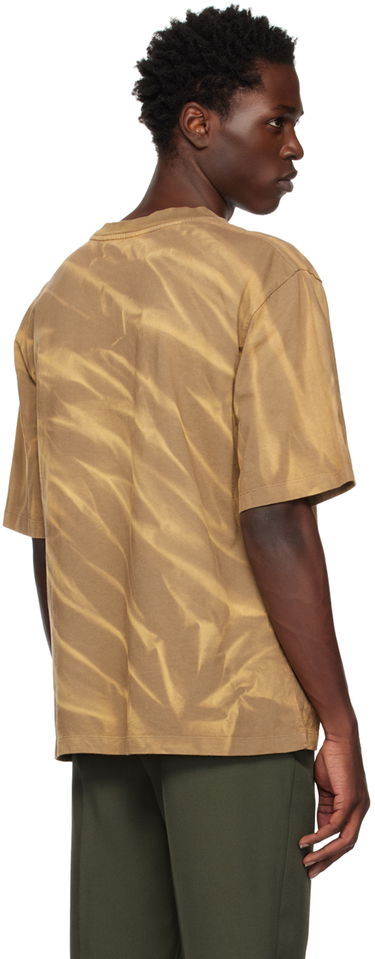 T-shirt Dion Lee Crinkled Sunfade T-Shirt Beige | C3092R23, 2