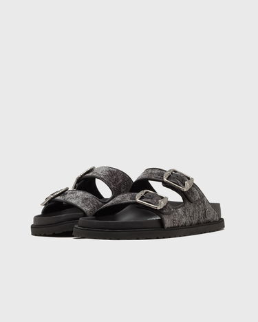 Sneakers og sko Birkenstock Become Berlin Arizona Velvet Slides Sort | 1031795, 2