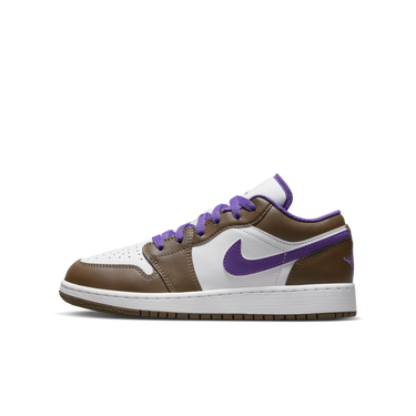 Sneakers og sko Jordan Air Jordan 1 Low "Purple Mocha" GS Lilla | 553560-215, 0