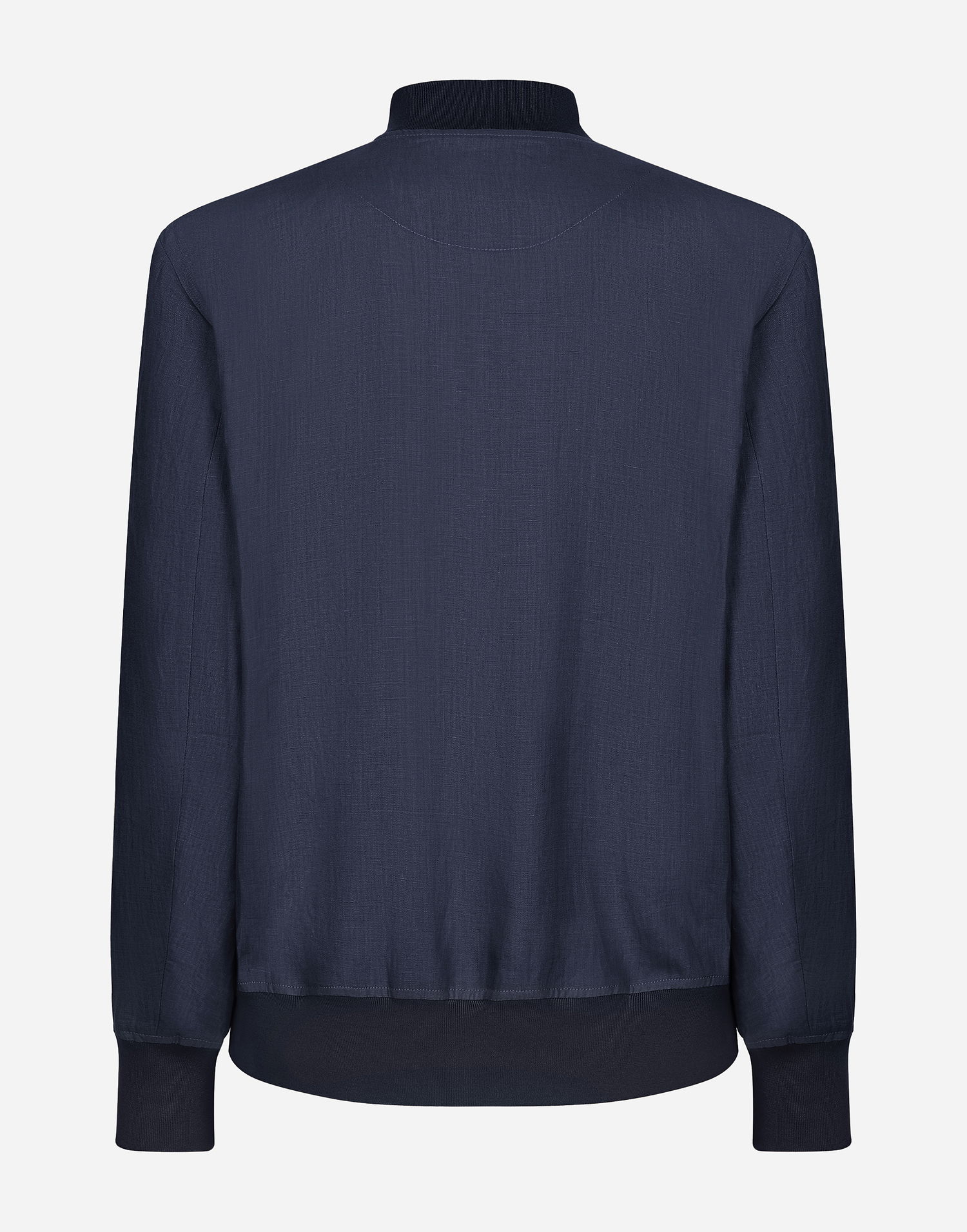Bomberjakke Dolce & Gabbana Unlined Linen Bomber Jacket Blå | G9BFNTFU4K6B0013, 1