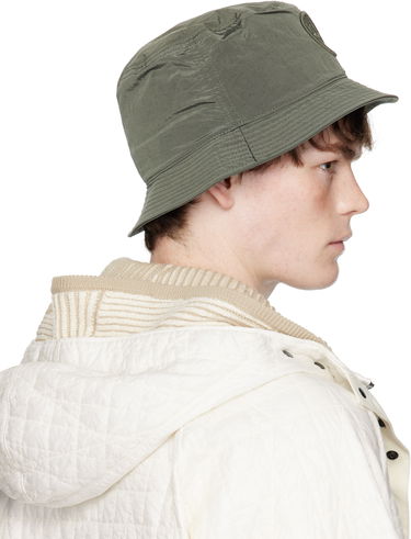Hat Stone Island Nylon Metal ECONYL Bucket Hat Grøn | K2S15 9100012 S0076, 4