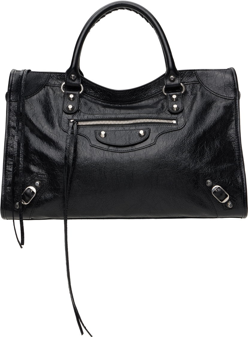 Håndtaske Balenciaga Balenciaga 'Le City' Medium Bag Sort | 823058 2AA9S