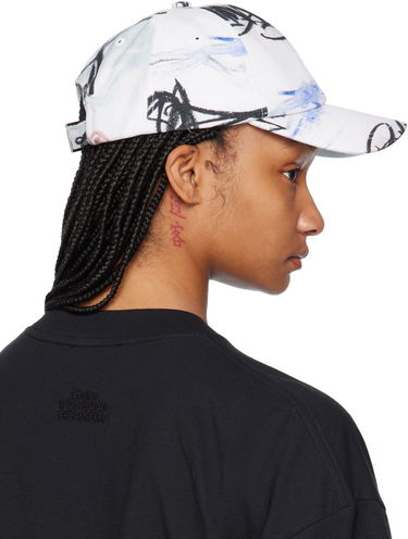 Kasket Études Études Julian Farade Booster Baseball Cap Hvid | E24MC907A039P4, 2