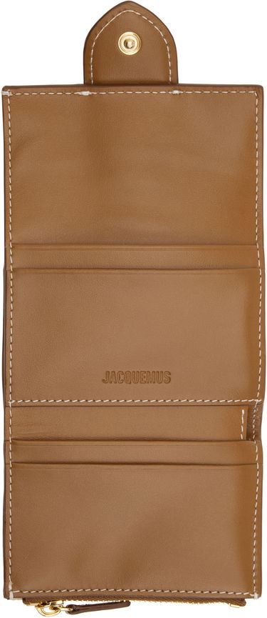 Tegnebog Jacquemus 'Le Compact Bambino' Wallet "Tan" Brun | 23H233SL119-3072, 2