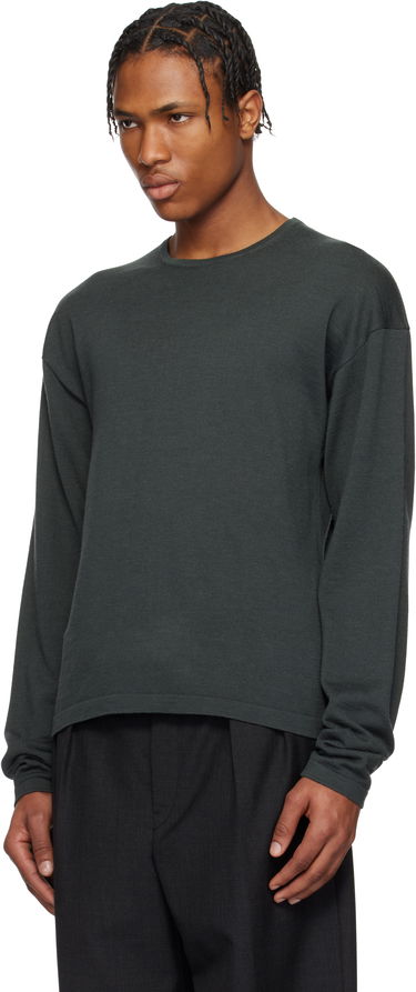Sweater LEMAIRE Lemaire Crew Neck Sweater Grøn | TO1359 LK087, 3
