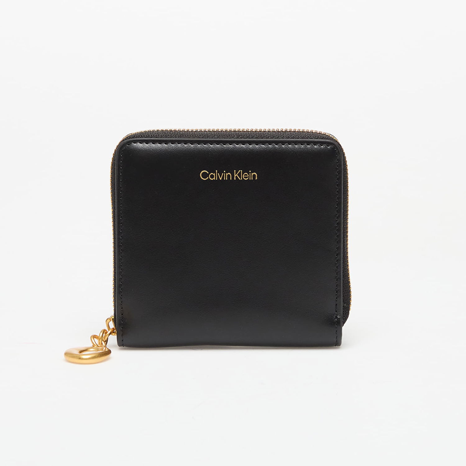 Tegnebog CALVIN KLEIN Wallet Hardware Square Zip Around Black Sort | LV04F1044G UB1, 0