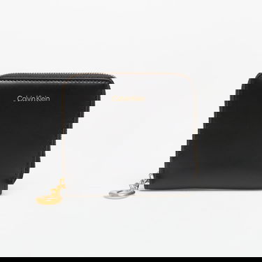 Tegnebog CALVIN KLEIN Wallet Hardware Square Zip Around Black Sort | LV04F1044G UB1, 0