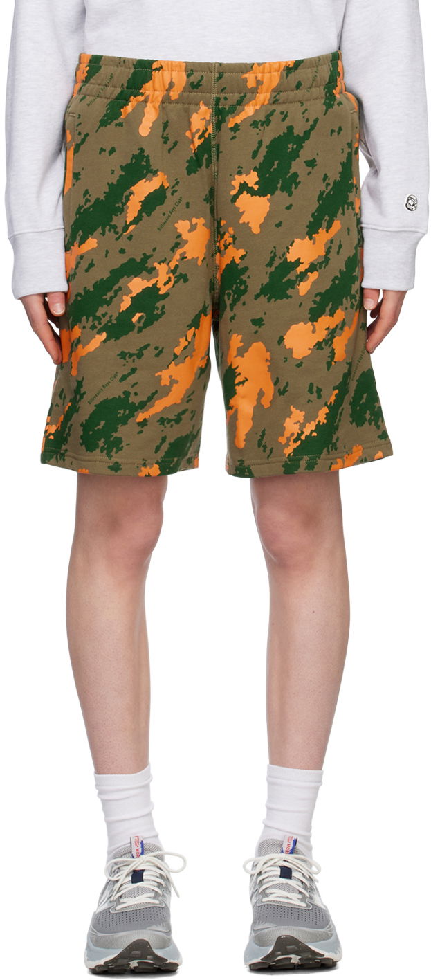 Shorts BILLIONAIRE BOYS CLUB Billionaire Boys Club Camo Print Shorts Grøn | B23130