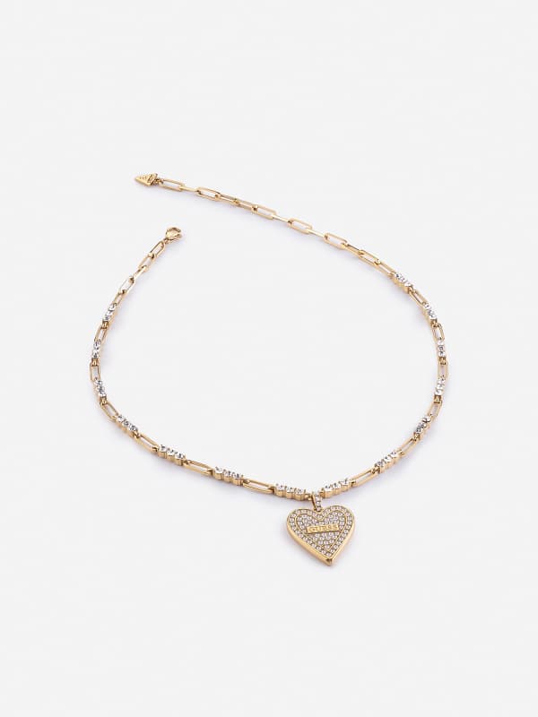 Halskæde GUESS Necklace Beige | JUBN03246JW, 0