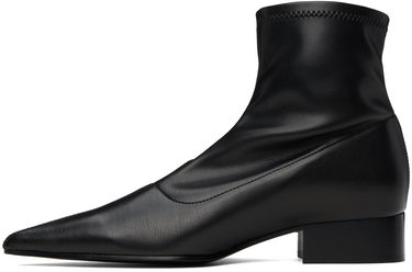 Tøj Anine Bing ANINE BING Hilda Flat Ankle Boots Sort | A-14-1209-000, 2