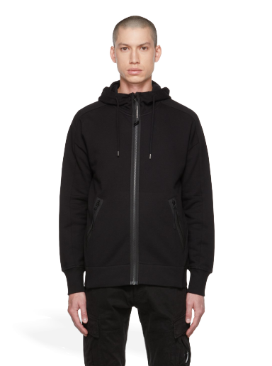 Sweatshirt C.P. Company Goggle Hoodie Sort | 13CMSS082A-005086W