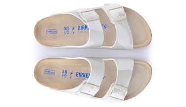 Sneakers og sko Birkenstock Arizona Birko-Flor Hvid | 1024871, 2