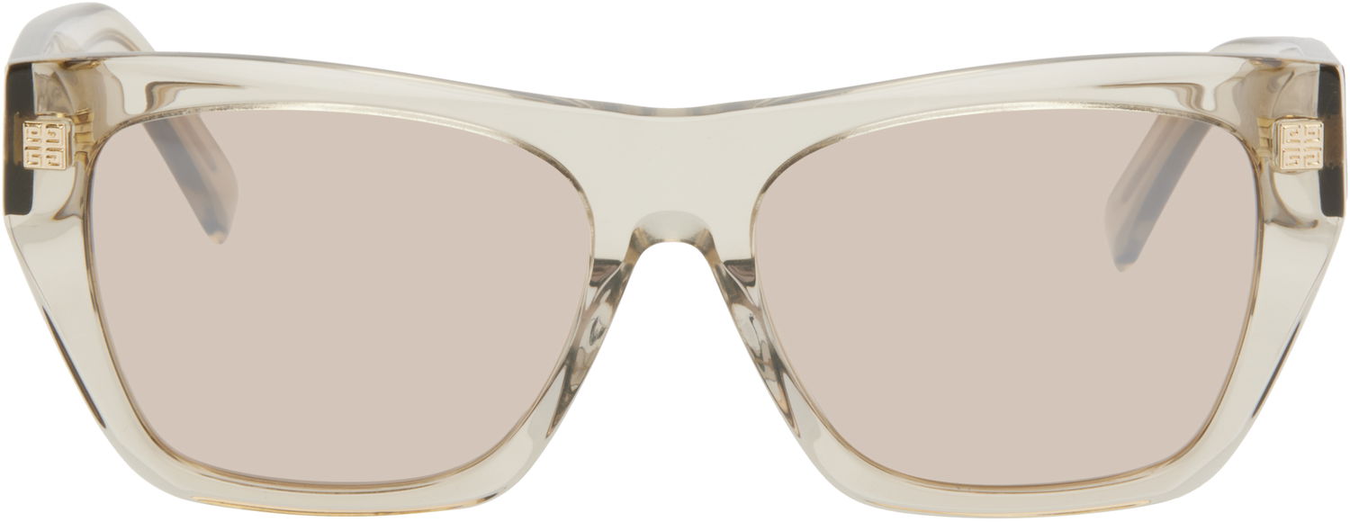 Solbriller Givenchy Square Sunglasses Beige | GV40061U 192337139048, 0