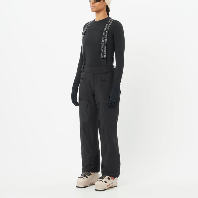 Bukser Salomon Spectral Ski Bib Pants Sort | LC2638000, 0