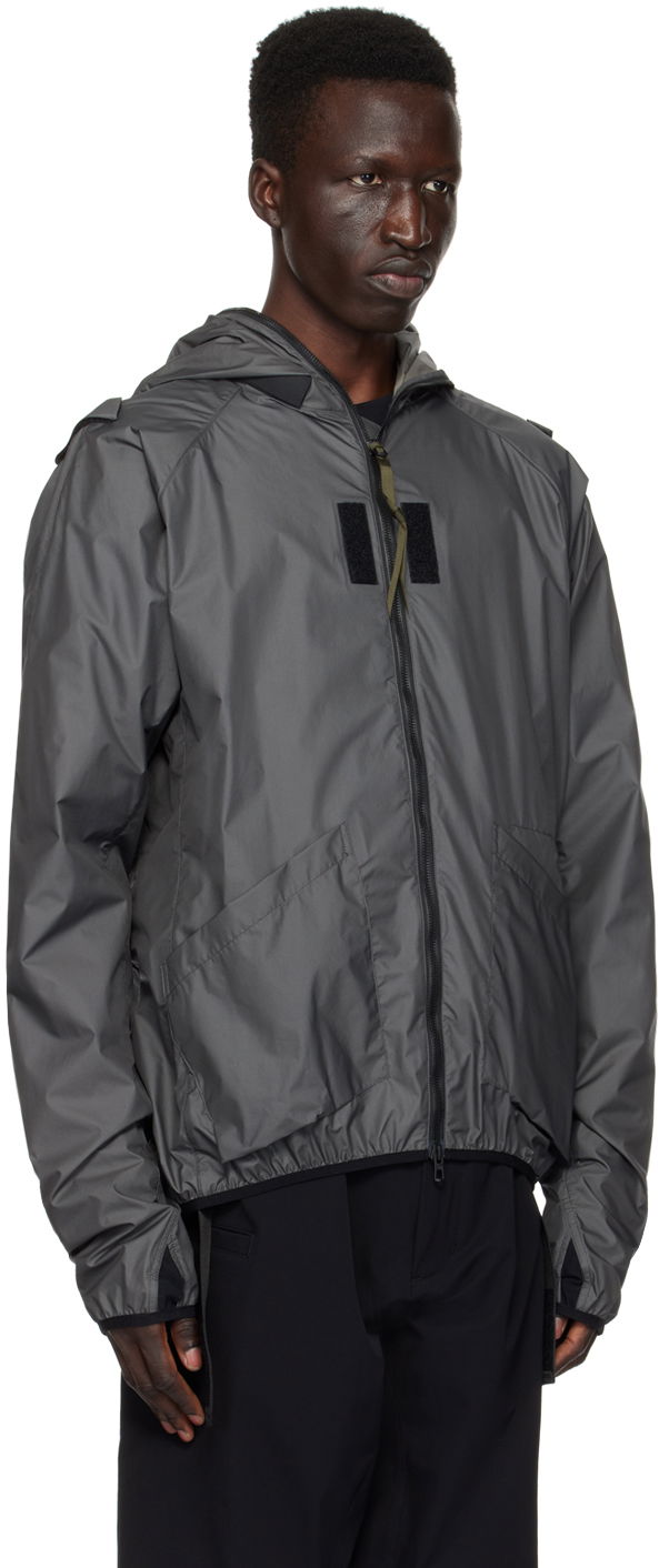 Vindjakke Acronym ACRONYM J118-WS Hooded Shell Jacket Grå | J118-WS, 1