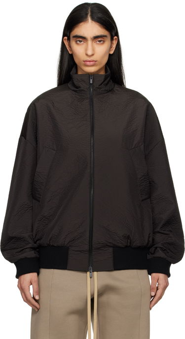 Bomberjakke Fear of God Fear of God Textured Track Jacket Sort | FGE230-327CPN, 0