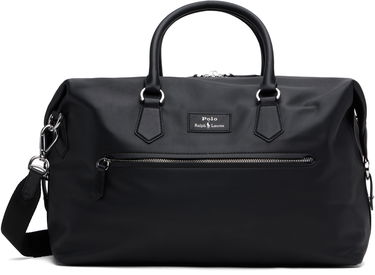 Rejsetaske Polo by Ralph Lauren Ralph Lauren Smooth Leather Large Duffle Bag Sort | 405962455001, 0