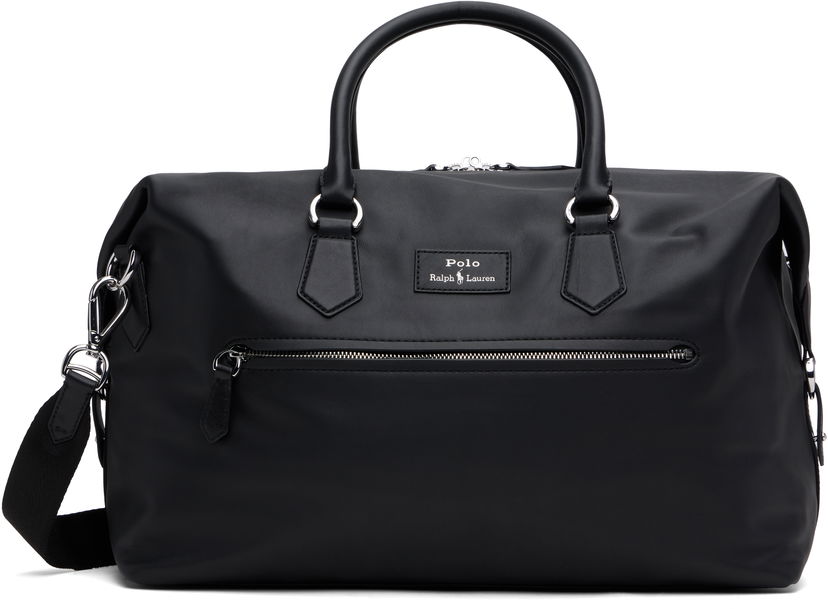 Rejsetaske Polo by Ralph Lauren Ralph Lauren Smooth Leather Large Duffle Bag Sort | 405962455001