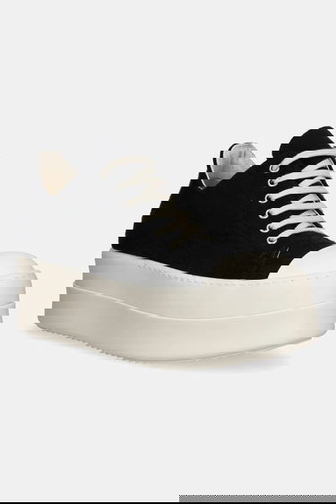 Sneakers og sko Rick Owens Rick Owens DRKSHDW Double Bumper Low Sort | DU02E7832.BMO, 0