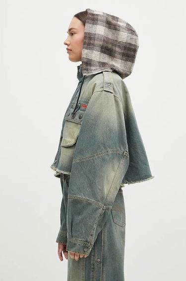 Jakke Martine Rose Cut Denim Jacket Blå | 236WD02501, 1