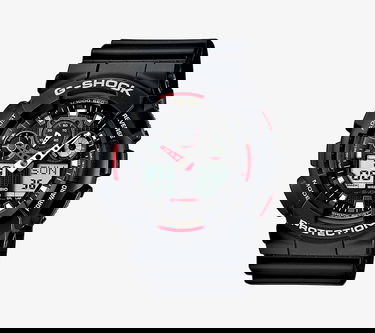 Ur CASIO G-Shock GA-100-1A4ER Sort | GA-100-1A4ER, 0