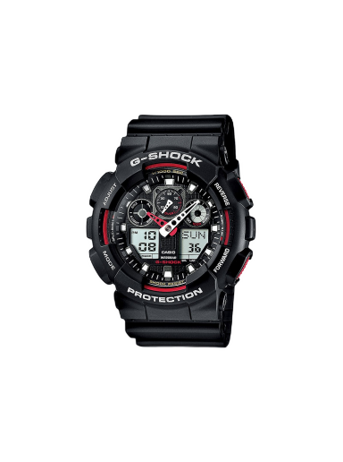 Ur CASIO G-Shock GA-100-1A4ER Sort | GA-100-1A4ER