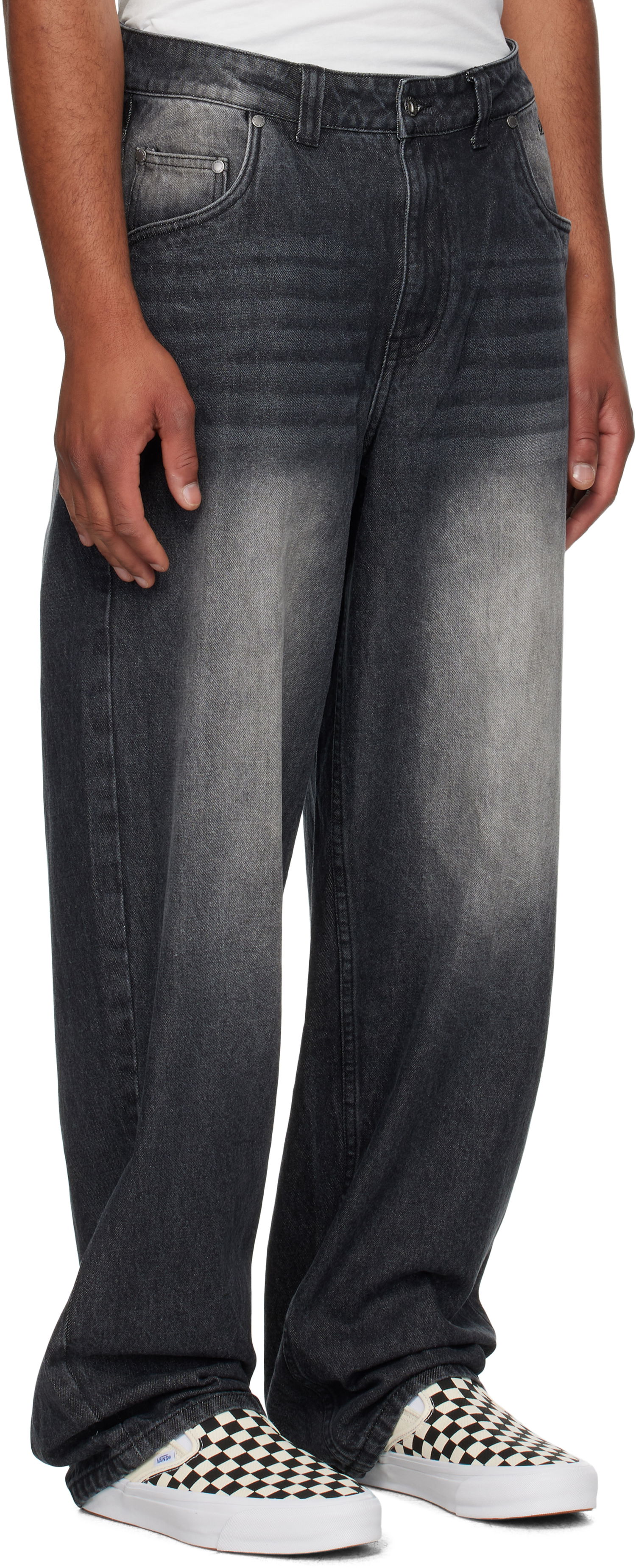 Jeans Dime Dime Classic Baggy Jeans Sort | DIMESU2511BLK, 1