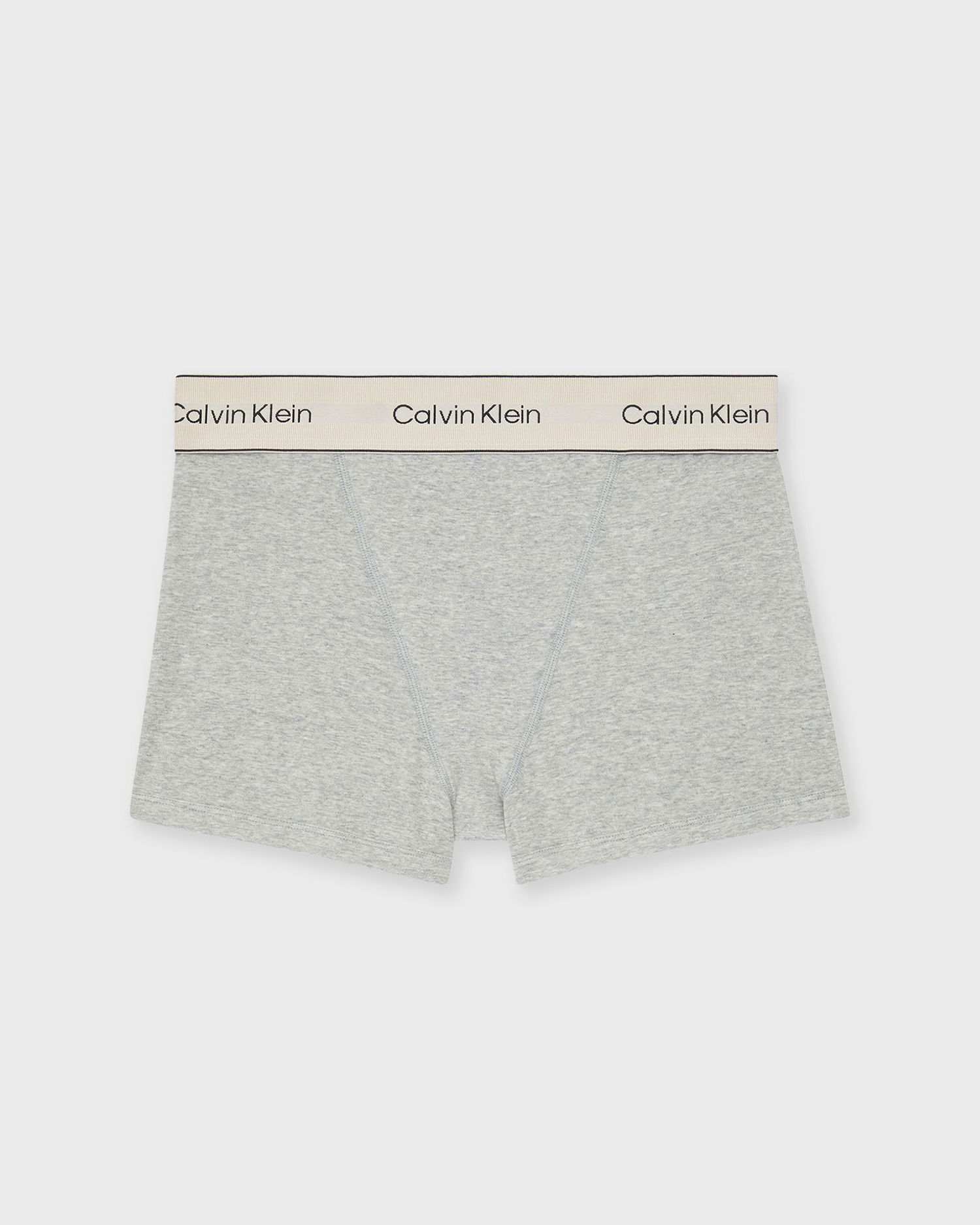 Boksere CALVIN KLEIN Elasticated Waist Boxer Brief Grå | LV00QF8371P7A, 1