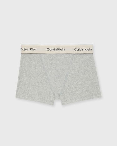 Boksere CALVIN KLEIN Elasticated Waist Boxer Brief Grå | LV00QF8371P7A, 1
