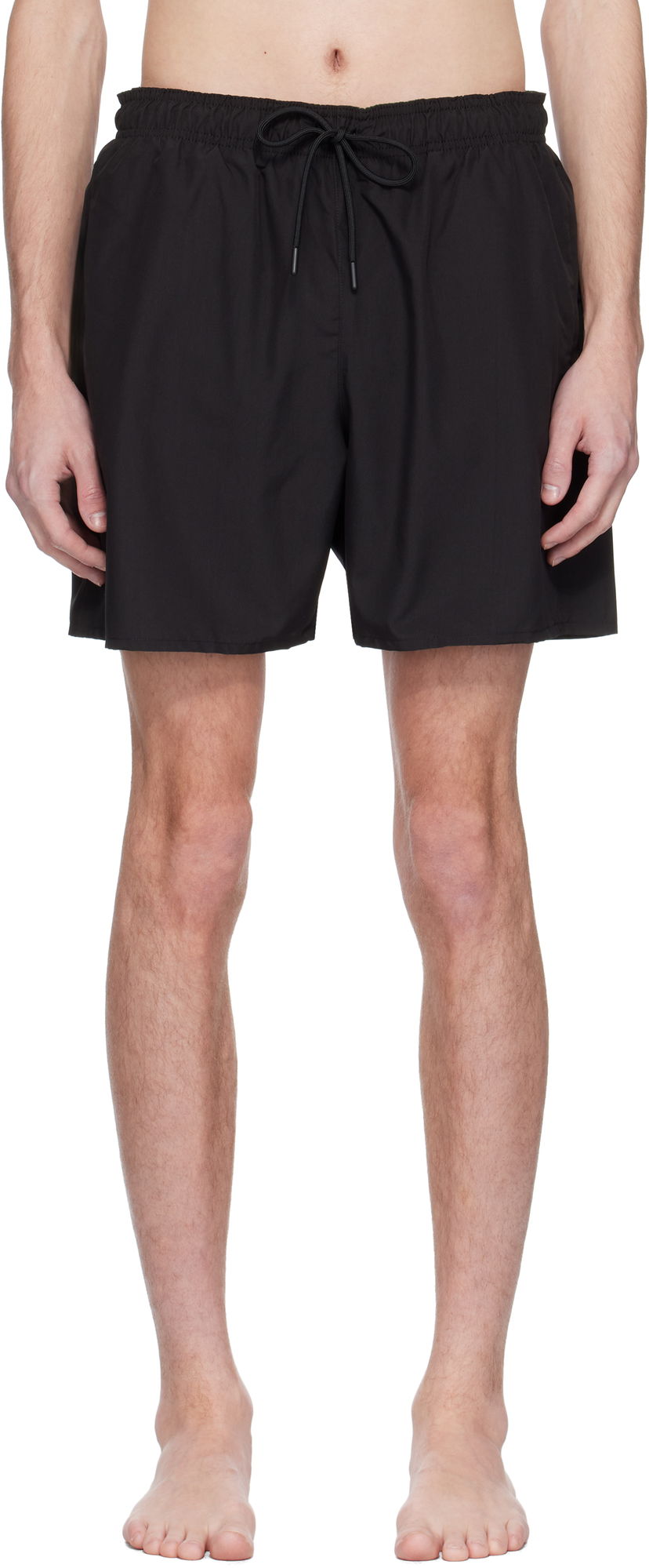 Badetøj Lacoste Lacoste Quick-Dry Swim Shorts Sort | MH9088_964