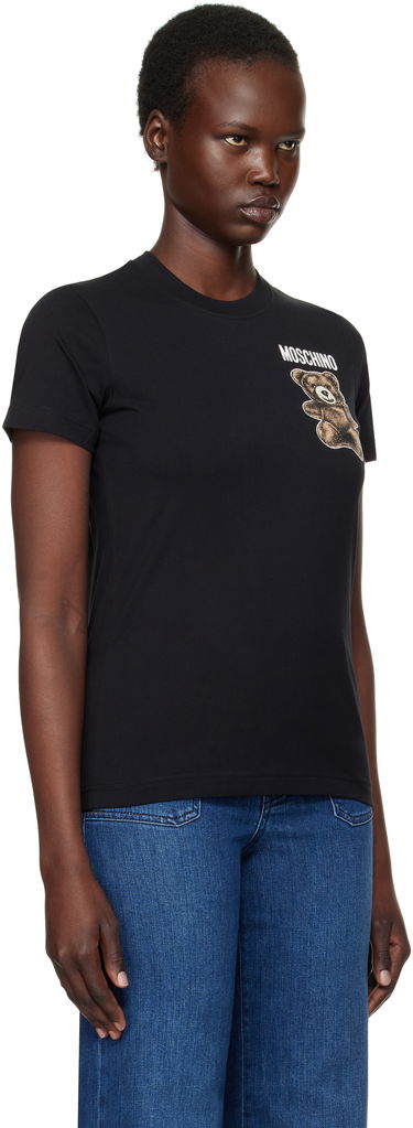 T-shirt Moschino Teddy Bear Graphic T-Shirt Sort | V070805411555, 1