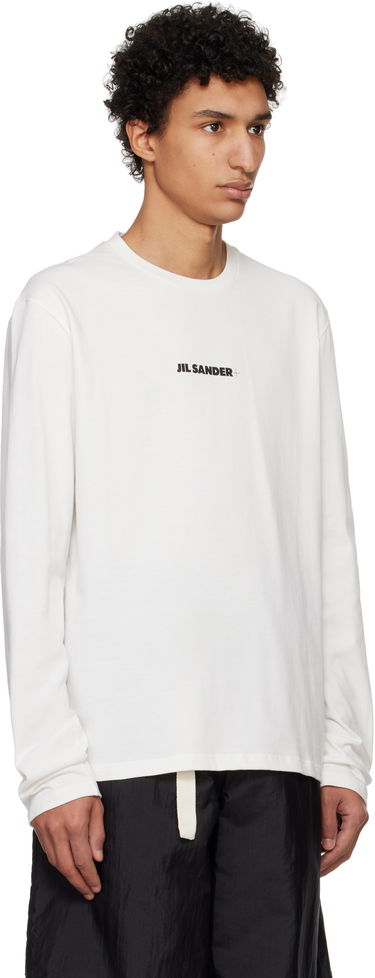 T-shirt Jil Sander Oversized T-Shirt Hvid | J47GC0116_J20103, 1