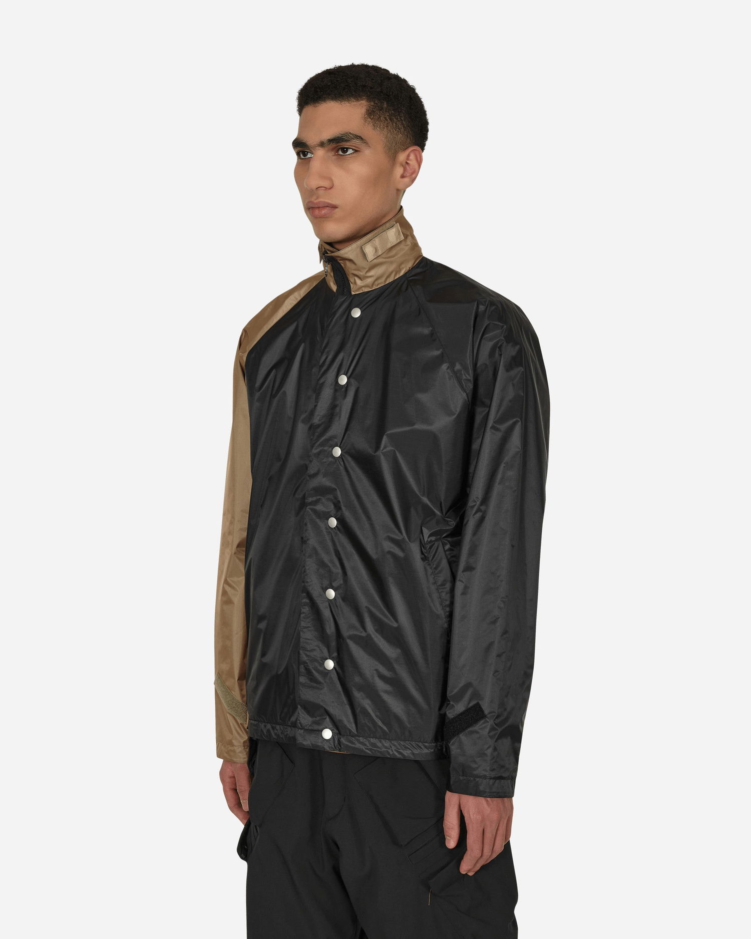 Jakke Acronym 2L GORE-TEX INFINIUM™ WINDSTOPPER® Jacket Sort | J95-WS BLACKKHAKI, 1