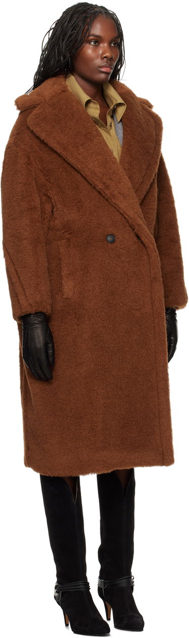 Frakker Max Mara Max Mara Tedgirl Teddy Coat Brun | 2421016042600 MM10501, 3