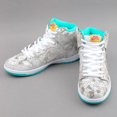 Sneakers og sko Nike SB Dunk High Premium Hvid | 313171-117, 2