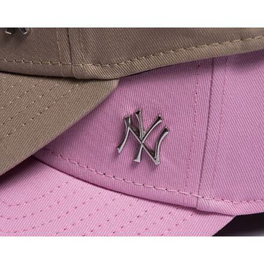 Kasket New Era 9FORTY MLB Flawless New York Yankees Fondant Pink  One Size Lyserød | 60435125, 4