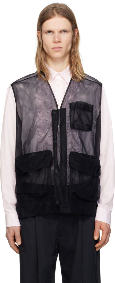Vest Simone Rocha Simone Rocha Multi Pocket Utility Vest Sort | 5347D 0069, 0