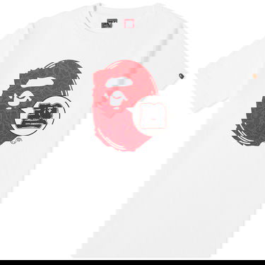 T-shirt BAPE 30th Anniversary Ape Head T-Shirt Rød | 001TEJ701006F-WHR, 0