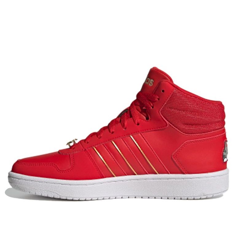 Sneakers og sko adidas Performance Hoops 2.0 Mid Rød | G57630