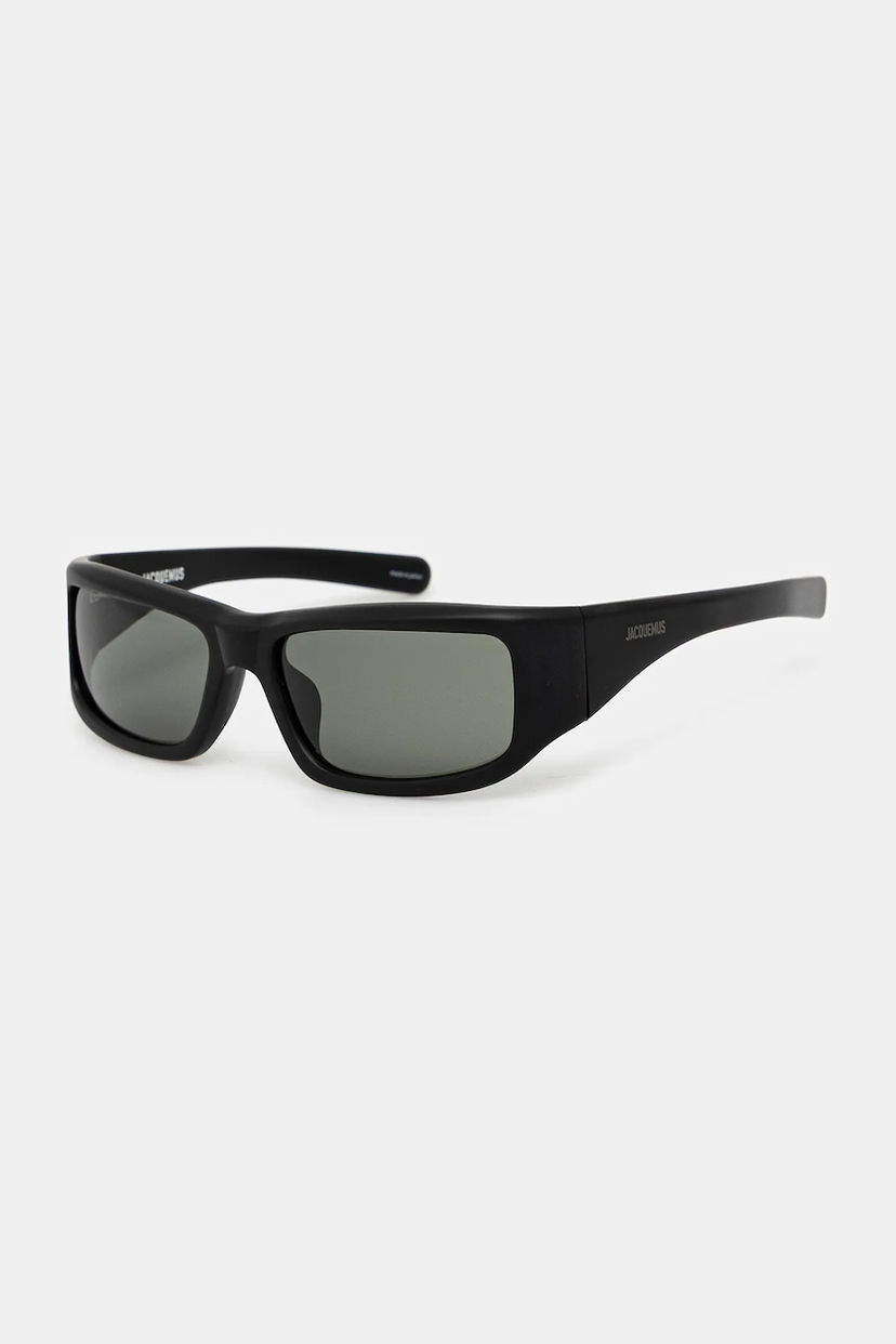 Solbriller Jacquemus Jacquemus AERO Sunglasses Sort | JAC132C1SUN